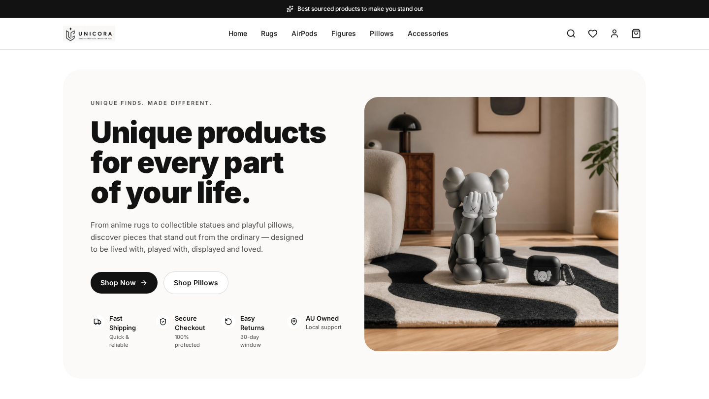 Unicora website screenshot